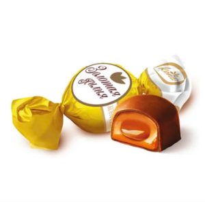 “@Energy” candy Peanuts in soft caramel (Kẹo socola “@Energy” GB caramel bọc macca)