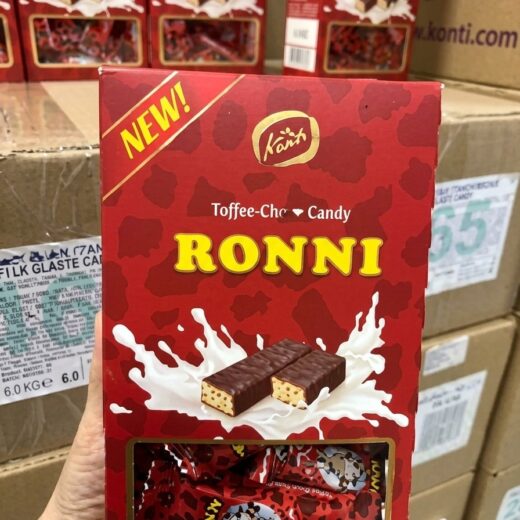 Ronni waffle glazed candy ( Bánh ronni Socola xốp sữa)